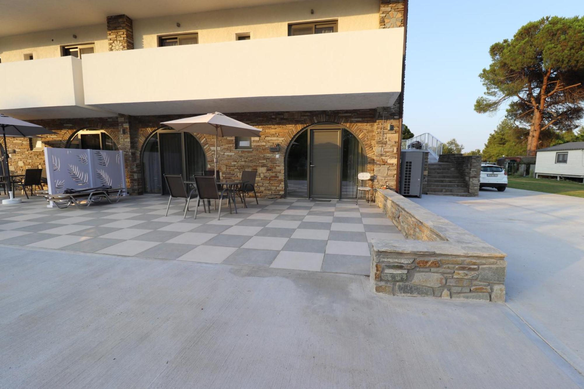 The Palms Novasithonia Apartman Vurvurú Kültér fotó