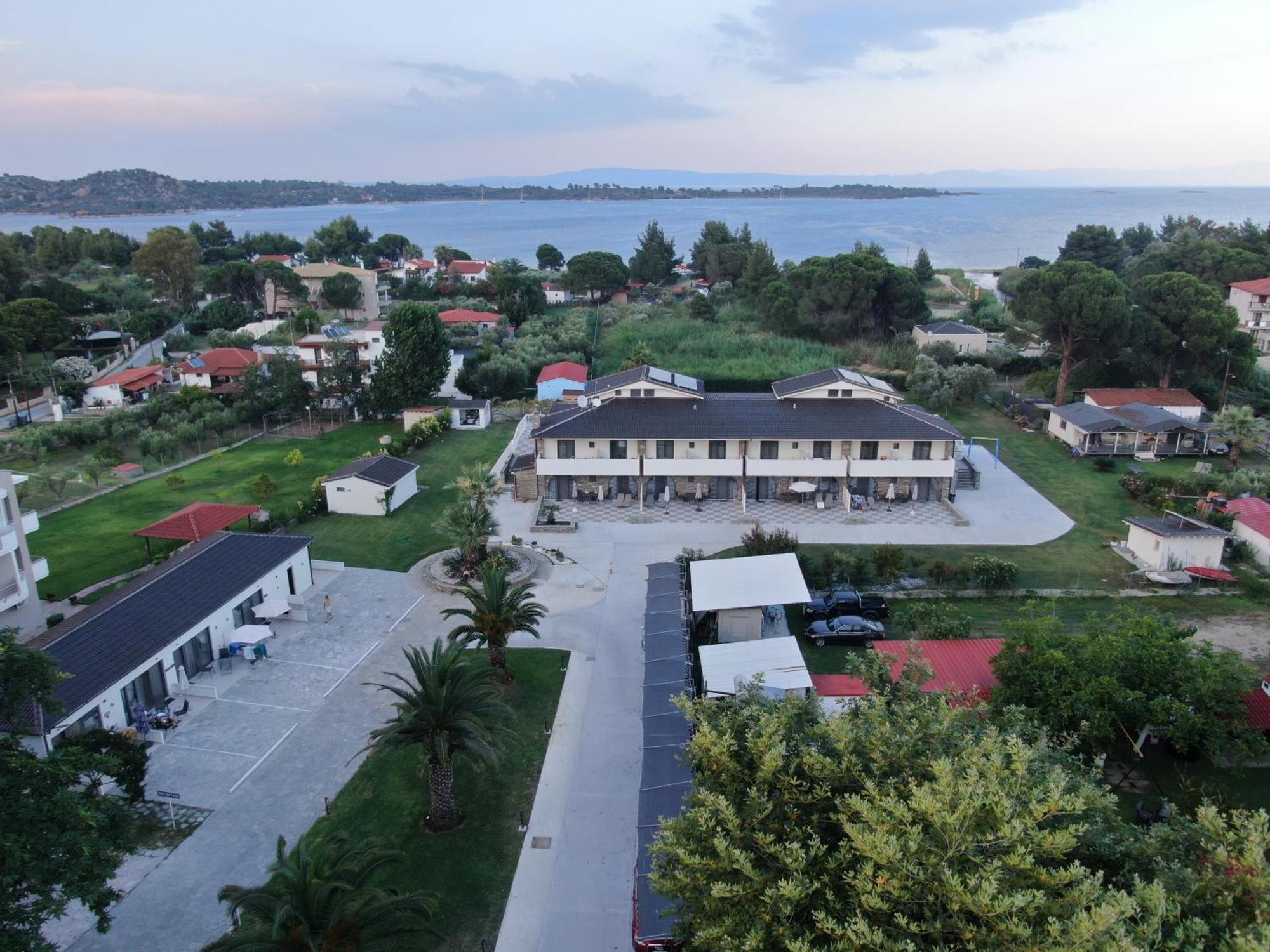 The Palms Novasithonia Apartman Vurvurú Kültér fotó